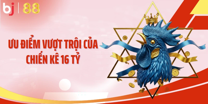Ưu điểm vượt trội của chiến kê 16 tỷ